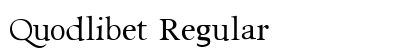 Quodlibet Regular preview