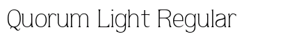 Quorum Light Regular preview