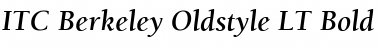 Berkeley LT Bold Italic Font