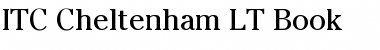 Cheltenham LT Regular Font