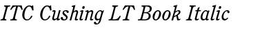 Download Cushing LT Book Font
