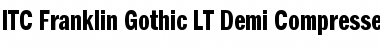 ITCFranklinGothic LT BookCp Bold Font