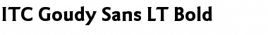 GoudySans LT Medium Bold Font
