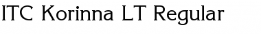 Korinna LT Regular Font