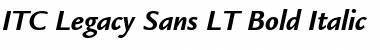 Download ITCLegacySans LT Book Font