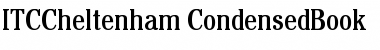 ITCCheltenham-CondensedBook Book Font
