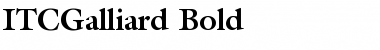 Download ITCGalliard Font