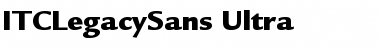 Download ITCLegacySans-Ultra Font