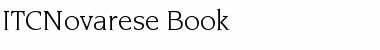 ITCNovarese-Book Font