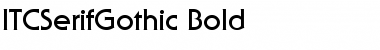 ITCSerifGothic Font