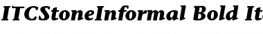 Download ITCStoneInformal Font