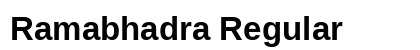 Ramabhadra Regular
