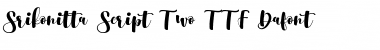 Download Srikonitta Script Two Font Download Srikonitta Script Two Font