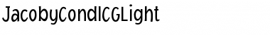 Download Jacoby Font
