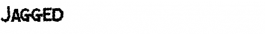 Download Jagged Font