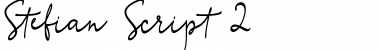 Download Stefian Script Font