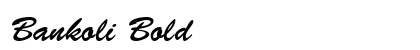 Bankoli Bold preview