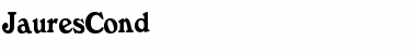 Download JauresCond Font