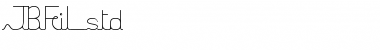 Download JBFil_std Font Download JBFil_std Font
