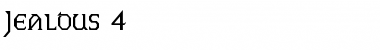 Download Jealous 4 Font Download Jealous 4 Font