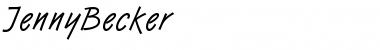 Download JennyBecker Font Download JennyBecker Font