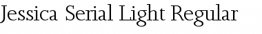 Jessica-Serial-Light Regular Font