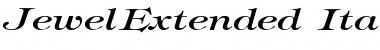 JewelExtended Italic Font