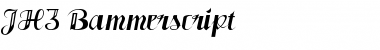 JH3 Bammerscript Regular Font