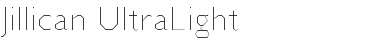 Download Jillican UltraLight Font