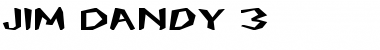 Download Jim Dandy 3 Font