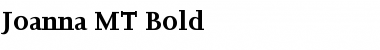 Joanna MT Bold Font