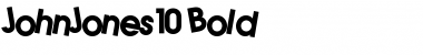 JohnJones10 Bold Font