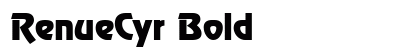 RenueCyr Bold preview