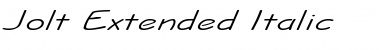 Download Jolt Extended Font
