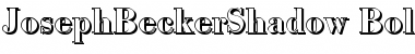 Download JosephBeckerShadow Font