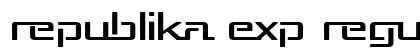 Republika Exp Regular Preview