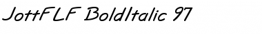 Download JottFLF-BoldItalic.97 Font