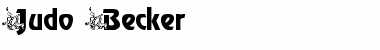 Judo Becker Normal Font