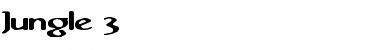 Download Jungle 3 Font Download Jungle 3 Font