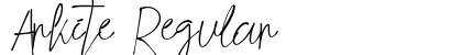 Arkite Regular preview