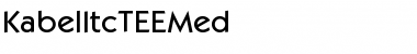 Download KabelItcTEEMed Font