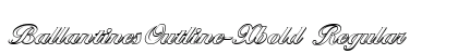 BallantinesOutline-Xbold Regular preview