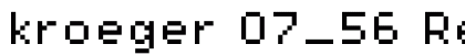 kroeger 07_56 Regular preview