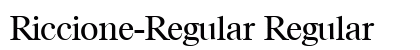Riccione-Regular Regular preview