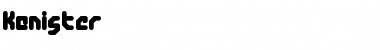 Download Kanister Font