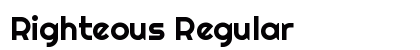 Righteous Regular preview