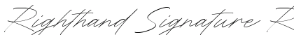 Righthand Signature Regular preview