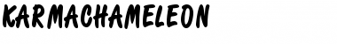 KarmaChameleon Regular Font