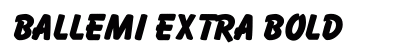 Ballemi Extra Bold preview