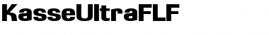 KasseUltraFLF Regular Font